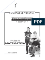 ICFES-EjemplodePreguntasMatemáticas2010 (Saber Mas 1)