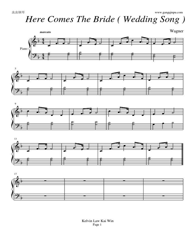 Here Comes The Bride