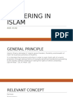 Tendering in Islam