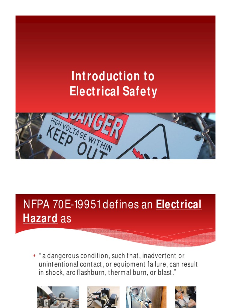 Understanding Electrical Safety Hazards | PDF | Electric Shock ...