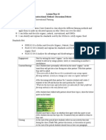 Lesson Plan #2 Instructional Method: Discussion/Debate: Farming Methods, Would You Change Your View On Organic Methods?"