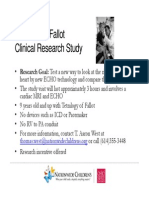 Tetralogy of Fallot Research Study