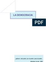 Democracia: Gobierno del Pueblo