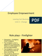 Employee Empowerment