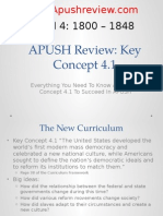 APUSH Review Key Concept 4.1