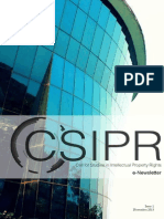 CSIPR E-Newsletter Issue 1