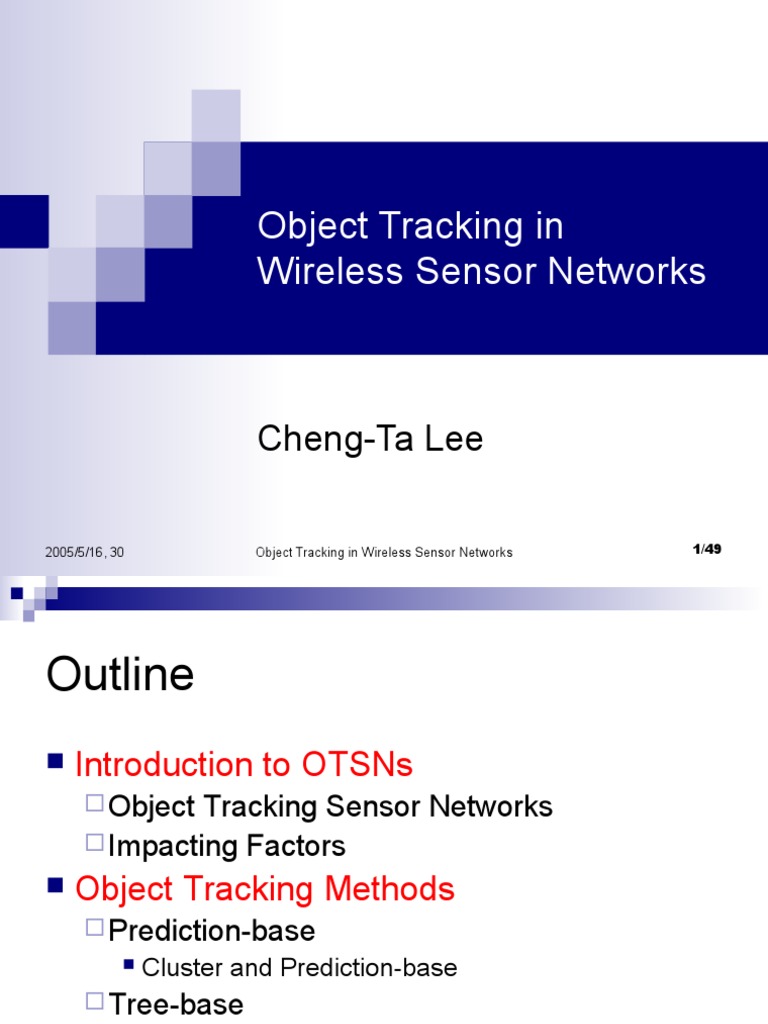 PPT | PDF | Wireless Sensor Network | Cluster Analysis