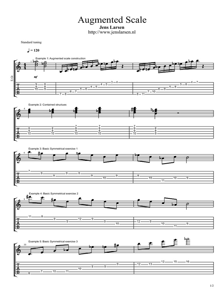 Augmented Scale: Jens Larsen | PDF | Teaching Methods & Materials ...