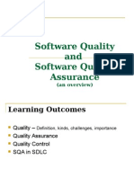 Software Quality and Software Quality Assurance: (An Overview)