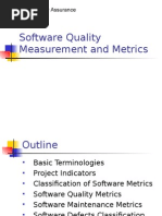 Software Quality Measurement and Metrics (1)