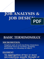 Job Analysis & Job Design