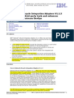 IBM Rational Lifecycle Integration Adapters V1.1.3 - EnUSZP14-0586