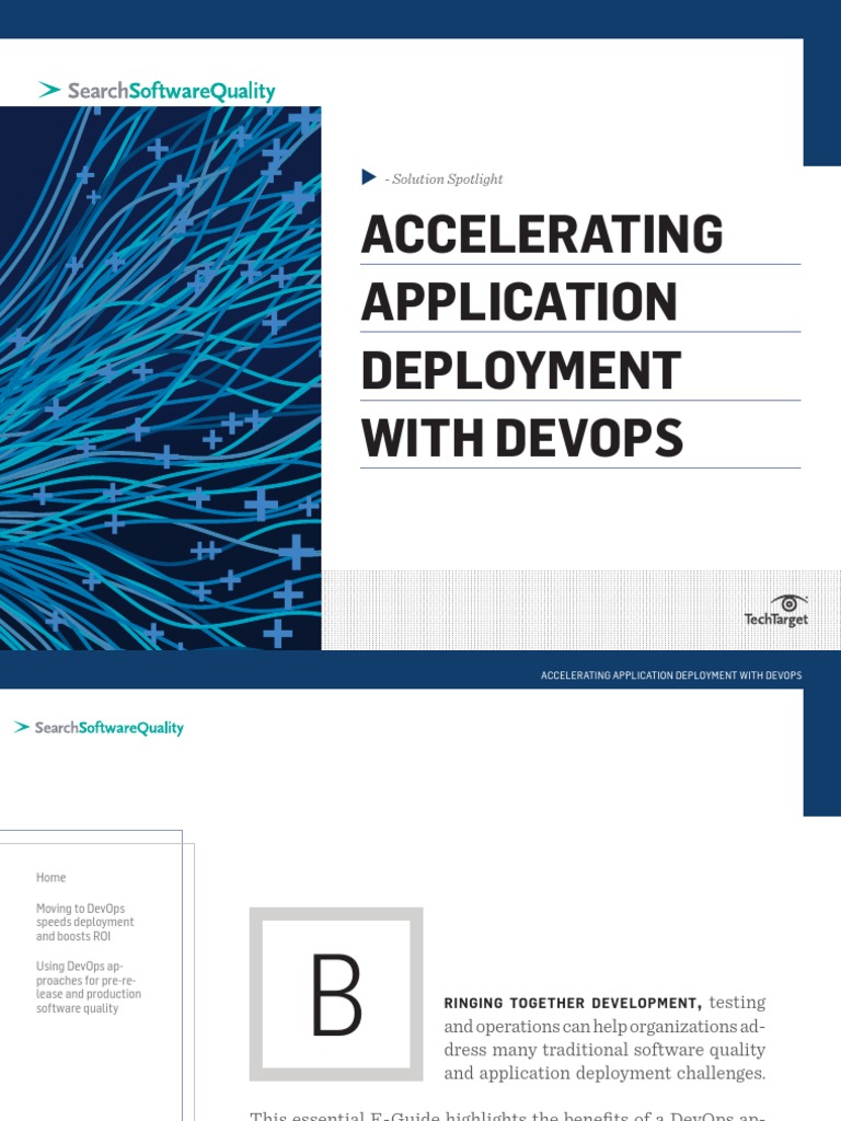 DevOps: Enhancing Deployment Efficiency | PDF | Agile Software ...