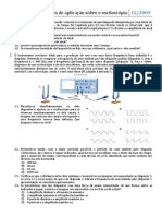 Osciloscópio Exercícios