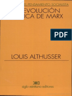 Louis Althusser La Revolucion Teorica de Marx