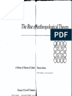 Marvin Harris-The Rise of Anthropological Theory - A History of Theories of Culture-Thomas Y. Cromwell Company (1971) PDF
