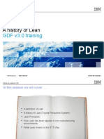 GDF v3.0 A History of Lean 20100430