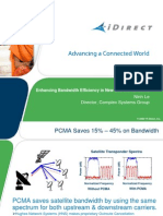 Idirect PCMA: Enhancing Bandwidth Efficiency in New and Old Networks