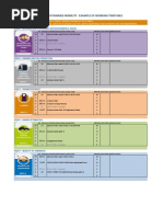 Timetable f