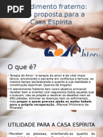 Atendimento Fraterno Palestra