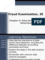 Data-Driven Fraud Detection Techniques