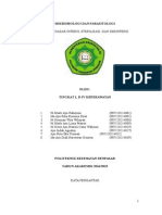 Mikrobiologi Dan Parasitologi - Infeksi Dan Sterilisasi & Desinfeksi