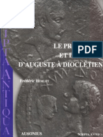 (Scripta Antiqua 18) Hurlet, Frédéric-Le Proconsul Et Le Prince D'auguste À Dioclétien-Ausonius, Diff. de Boccard (2006) PDF