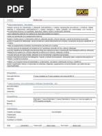 Declaração de Alojamento