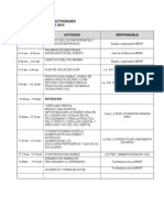 Cronograma de Pse 18 de Junio