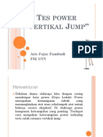 Pengukuran Vertical Jump