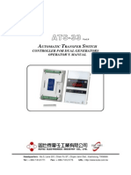 ATS-33 Automatic Transfer Switch Controller Operator's Manual