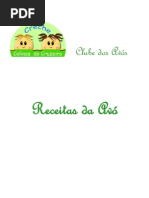 Livro de Receitas Receita da Avó