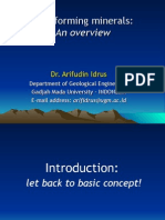 Rock-forming minerals overview