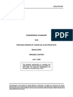 Process Design of Crude Oil Electrostatic