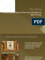 Toy Story: A Film Produced by Pixar and Released by Walt Disney