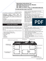 Aga Gas BF User 09-10 EOPI 511057