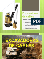 Excavadoras de cables: características y usos