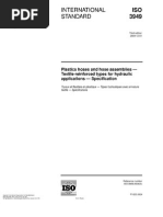 SAE 100R Hydraulic Hose Specifications | PDF | Hose | Pipe (Fluid ...