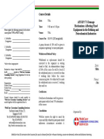 Registration Form API RP 571 Damage Mechanisms Affecting Fixed Equipment in The Refining and Petrochemical Industries