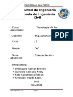 Informe de Compactacion y Absorcion