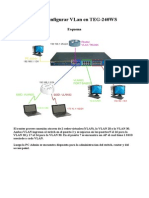 Descargas Switches Como Configurar VLan en TEG 240WS