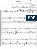 Gavotte-Francois Gossec - Flauta y Guitarra PDF