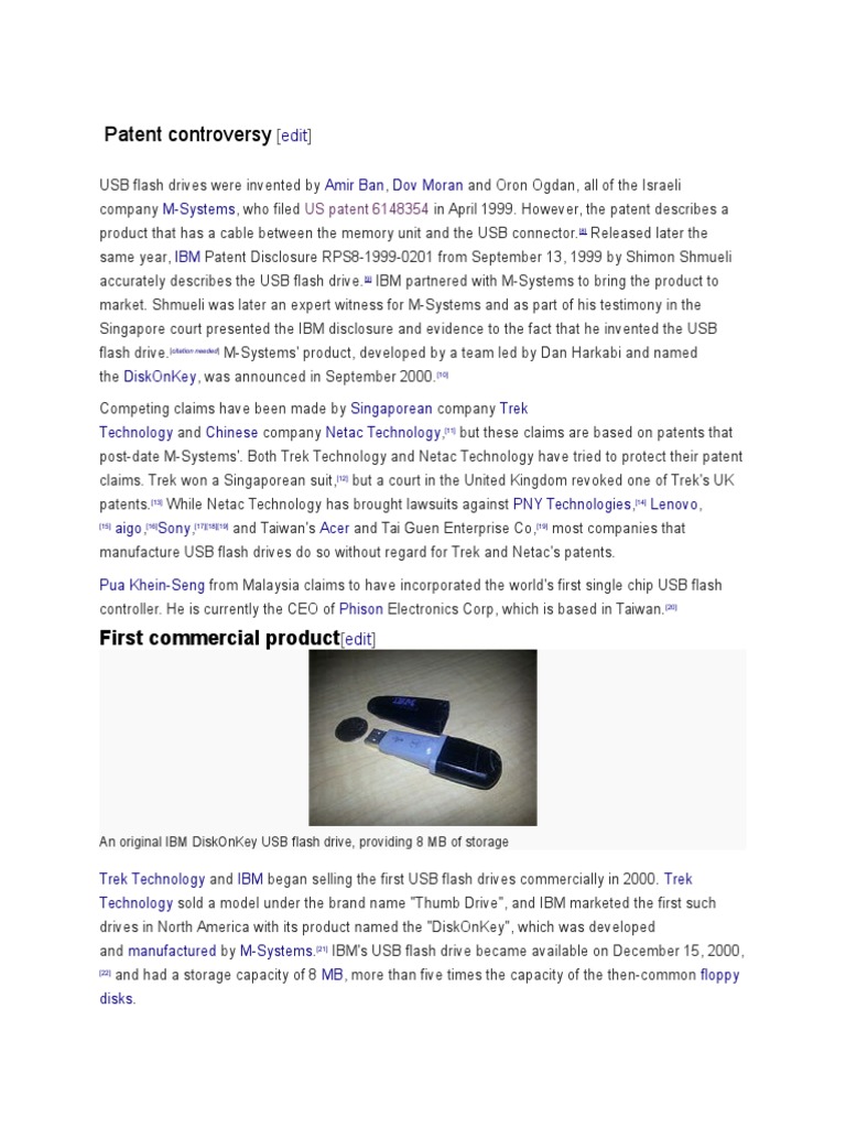 USB Input Device | PDF | Usb Flash Drive | Solid State Drive