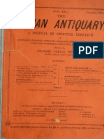 Indian Antiquary - A Journal of Oriental Research