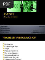 Online Crime Reporting System: ECOPS | PDF | Operating System | Police