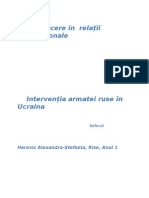 Intervenția Armată Rusă În Ucraina