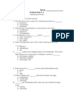 3rd Science Quiz 1 4-2