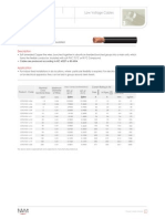 Low Voltage Cables: Single Core Cables With Flexible Copper Conductors and PVC Insulated