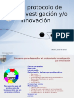 Protocolo de Investigación o Innovación