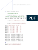 Codificación Del Programa VIGAS T